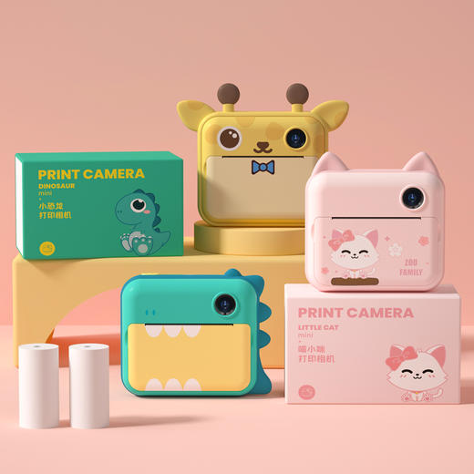 儿童相机热敏纸打印数码相机 商品图2