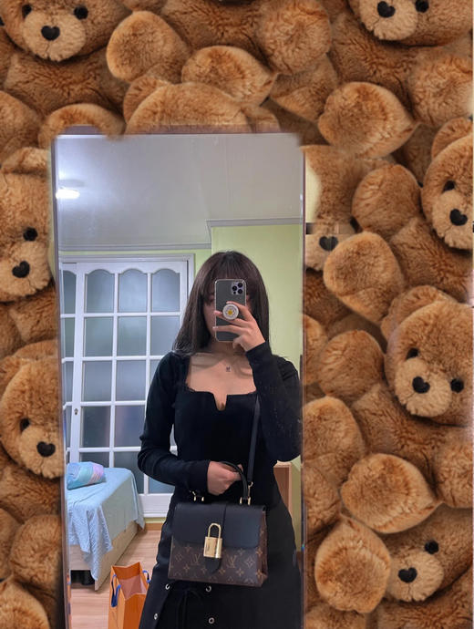 LV lockybb 黑色，ding级原单，对花对版，轻松乱真无压力，特价🉐️ 商品图2