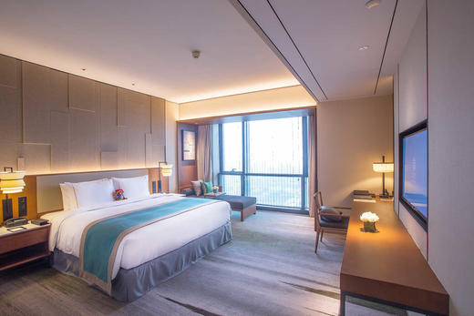 世贸高级大床房-单早世茂成都茂御酒店 商品图0