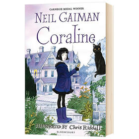 华研原版 鬼妈妈 英文原版小说 Coraline Neil Gaiman 青少年读物 英文版 动画电影原著小说书 进口英语书籍