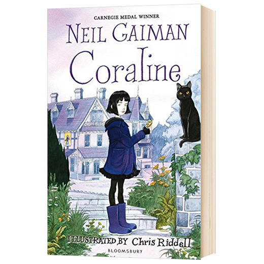 华研原版 鬼妈妈 英文原版小说 Coraline Neil Gaiman 青少年读物 英文版 动画电影原著小说书 进口英语书籍 商品图0