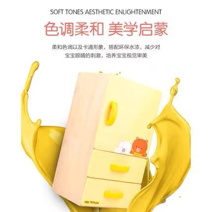 ToyWoo儿童过家家木制小家电冰箱切水果仿真玩具 商品图1