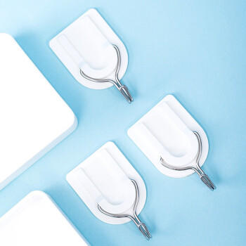 得力粘钩19351/19353/19355挂钩（白色） 商品图5