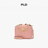 PLD保兰德软皮白色小方包女真皮链条斜挎包女菱格盒子包 商品缩略图0
