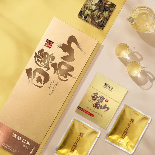 元正好茶 启山贡眉白露南山贡眉烟条200g 商品图1
