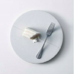 北京青花痣 一半一半甜品盘JX