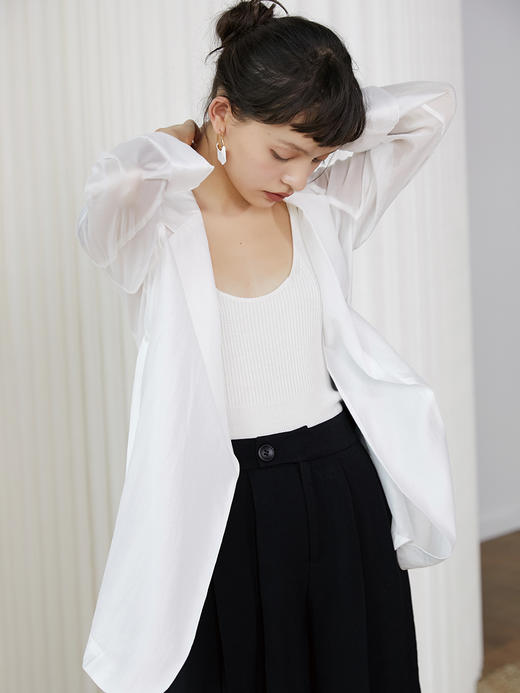 HeyDress法式V领吊带女夏季性感短款针织背心复古外穿内搭时尚百搭小吊带 商品图2