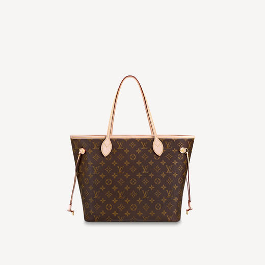 【你好展厅现货款】路易·威登 LOUIS VUITTON  女士NEVERFULL中号手袋 老花/米 31x28x14cm 子母袋 M40995/M41177 商品图6