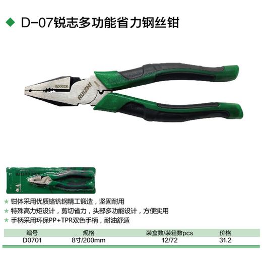 多功能省力钢丝钳 商品图1