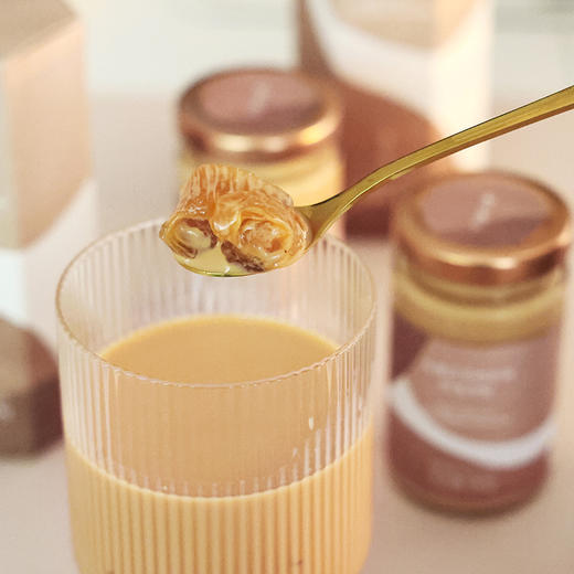 【已下架】春回盏 抹茶/玫瑰牛奶即食花胶90g*3瓶 营养美味 精准控糖 温和滋补 孕妇滋补[福利品] 商品图0