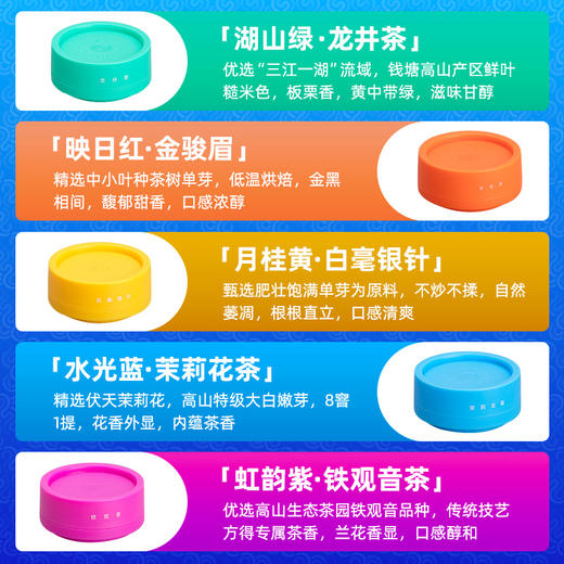 艺福堂 茶叶 杭州亚运会龙井绿茶金骏眉铁观音十连冠 商品图3
