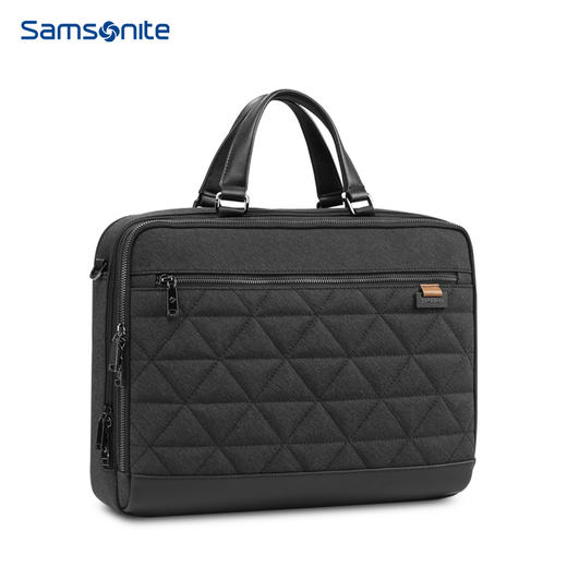 新秀丽立体格纹三仓分区商务公文包NO6*002 商品图2