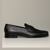 PRADA 普拉达 男士 Saffiano 皮革珐琅金属三角徽标乐福鞋 黑色 2DB180 053 F0002 商品缩略图0