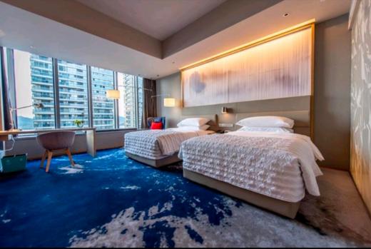 艾美豪华双床房-单早杭州滨江世融艾美酒店 商品图0