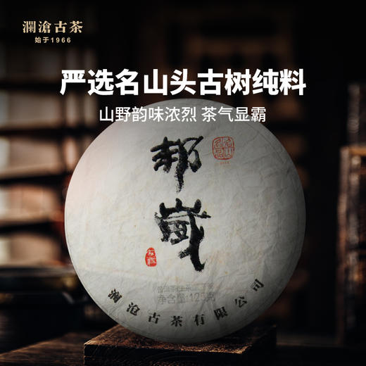 澜沧古茶2015年邦崴小饼普洱茶生茶125g 商品图0