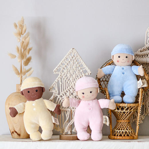 ApplePark 奶油Baby玩偶婴儿安抚玩偶可入口宝宝毛绒绒玩具0月+ 商品图2