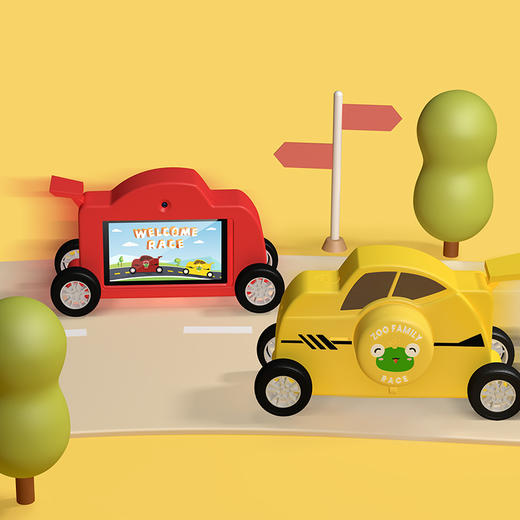 萌宝新款3岁双摄小相机WIFI赛车迷你单反 商品图2