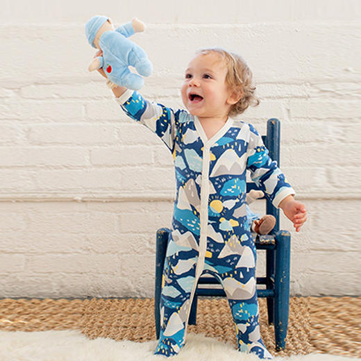 ApplePark 奶油Baby玩偶婴儿安抚玩偶可入口宝宝毛绒绒玩具0月+ 商品图5