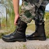君洛克D13808拉链作战靴战术特种兵训练鞋 商品缩略图2