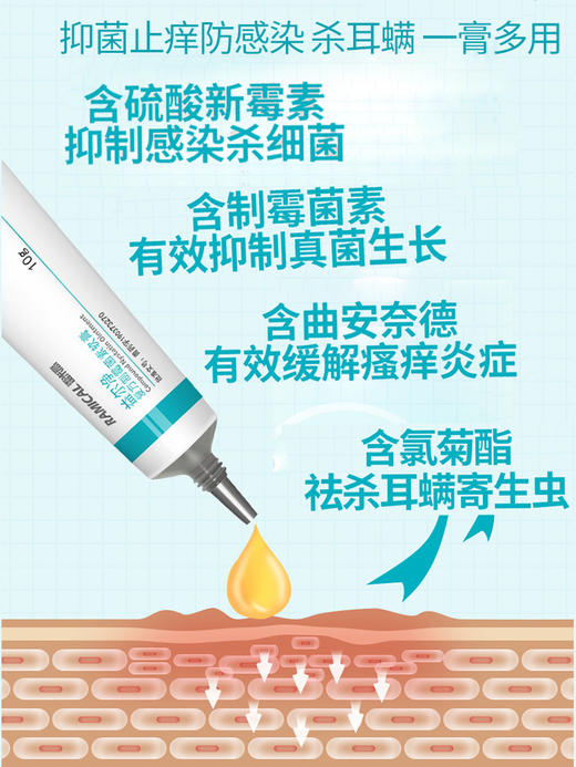 雷米高益尔净耳肤灵10g 商品图2