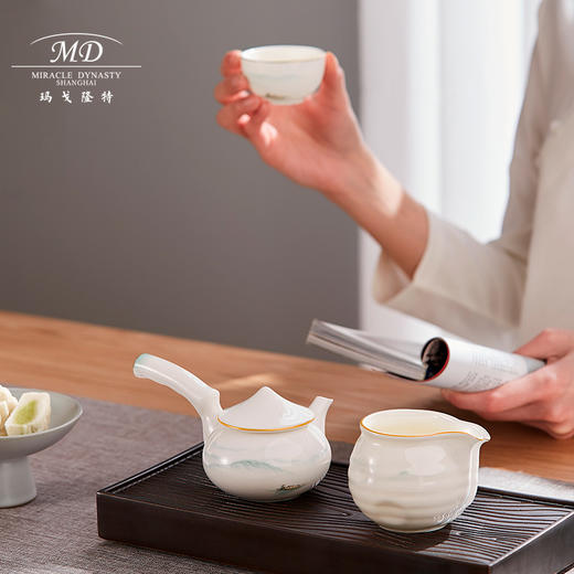 【春上新】10楼玛戈隆特西湖盛宴6头茶具-若水吊牌价1299元活动价1104元 商品图1