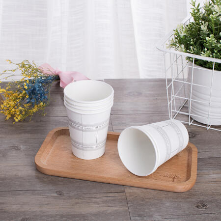 得力纸杯19200 250ml50只280g太阳纸 商品图4