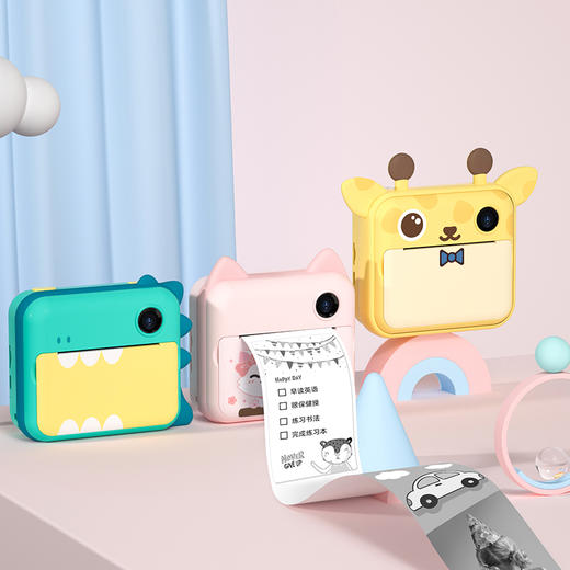 儿童相机热敏纸打印数码相机 商品图3