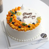 【生日蛋糕】白底芒果蓝莓装饰款 商品缩略图0