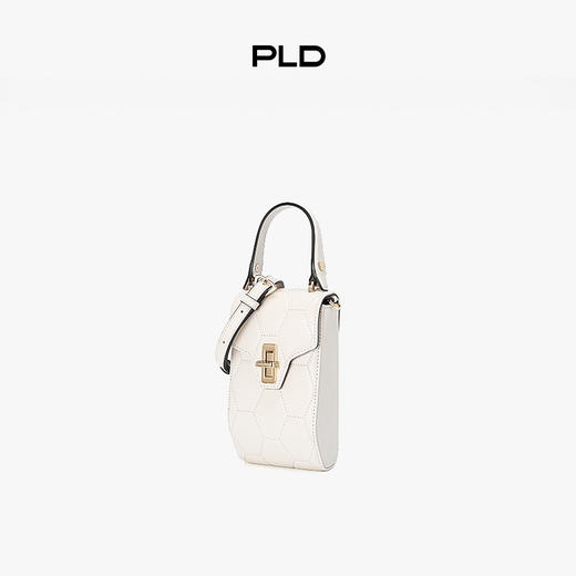 保兰德PLD 手机袋女竖款斜挎迷你小包包菱格链条手机包 商品图1