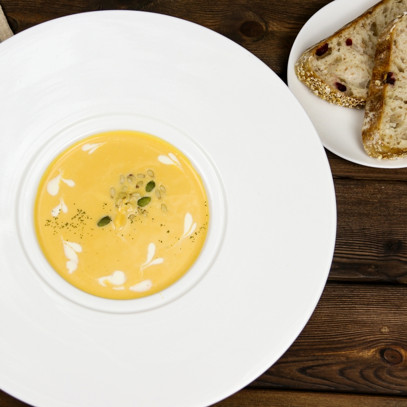 ·南瓜鸡肉汤  Pumpkin Chicken soup