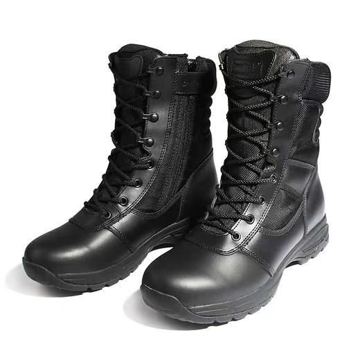 君洛克D13808拉链作战靴战术特种兵训练鞋 商品图3
