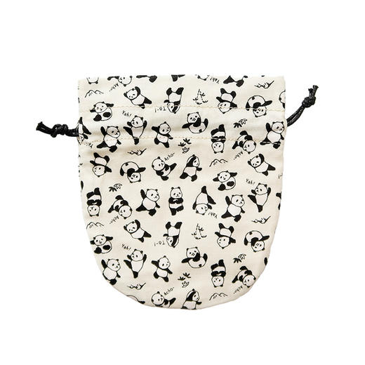 HUJI祤集Pippin收纳袋插画功夫小熊猫 商品图0
