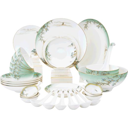 【春上新】10楼玛戈隆特西湖盛宴32头餐具吊牌价4888元活动价4155元 商品图9