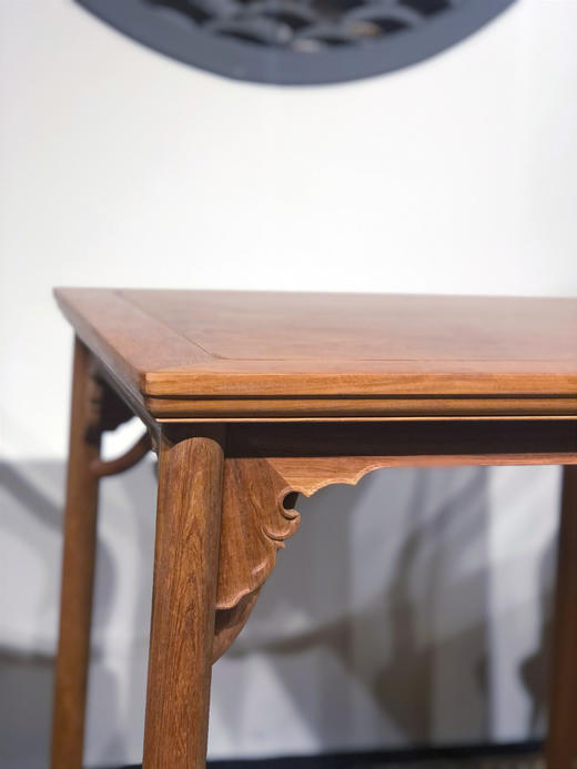 红桥红  家具严选  缅甸花梨（大果紫檀）【如意垂手圈椅三件套 】 商品图7