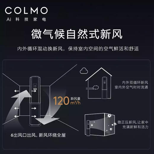 COLMO空调KFR-72LW/CA1T-5(1) 商品图5