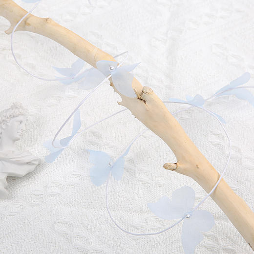 七夕新品*纯手工蝴蝶绳珍珠花束配件 5条/包 商品图6