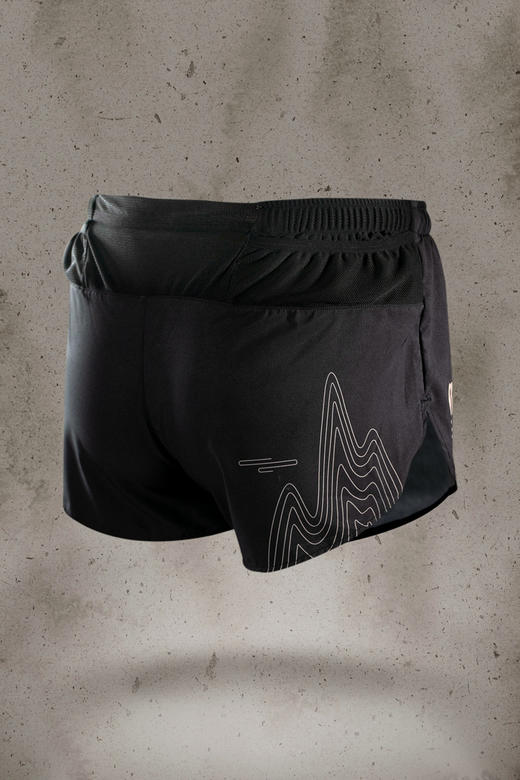 严素跑步运动短裤,东坡,竞速款,带内衬,轻量,速干,透气,附袋 严素态度 商品图3