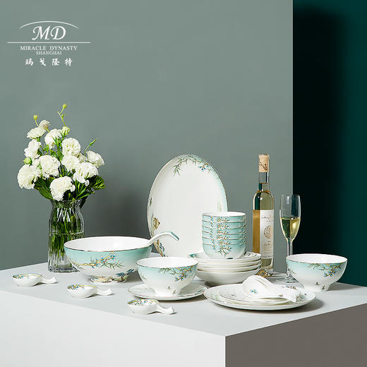 【春上新】10楼玛戈隆特西湖盛宴32头餐具吊牌价4888元活动价4155元 商品图2