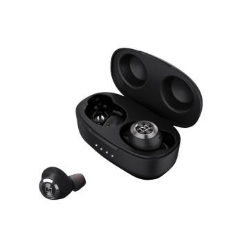 魔声（Monster） Achieve100蓝牙耳机真无线入耳式单耳双耳通话音乐游戏运动迷你男女小 Achieve 100 AirLinks 黑色 商品图0