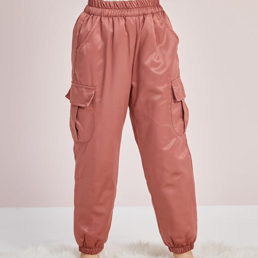 龙之涵双色工装棉裤柔软亲肤 商品图3