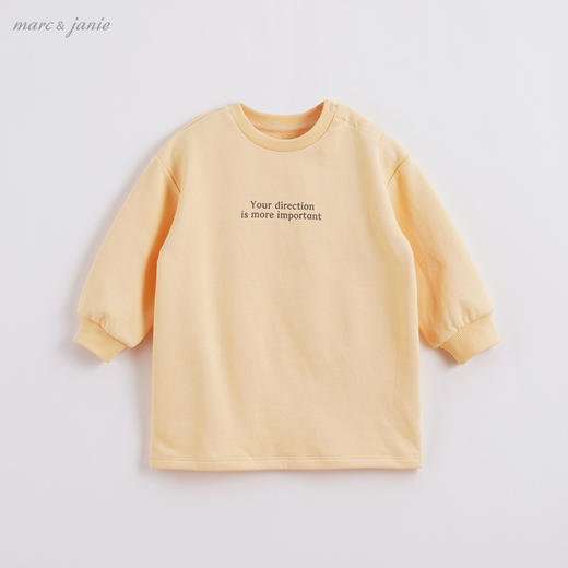 马克珍妮秋装 女童儿童字母纯棉连衣裙213536 商品图1