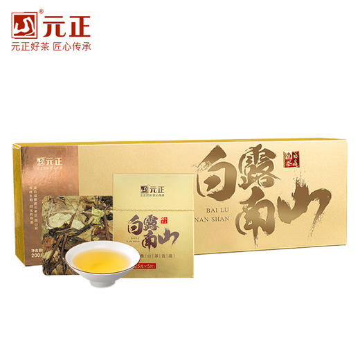元正好茶 启山贡眉白露南山贡眉烟条200g 商品图0