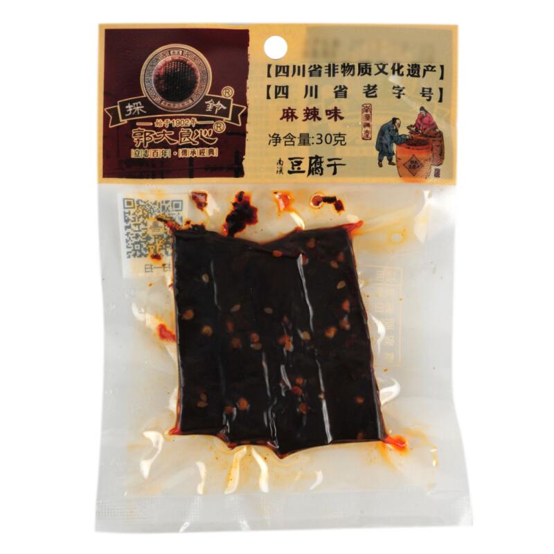 採铃郭大良心豆干豆腐干（麻辣味）30g/ 袋