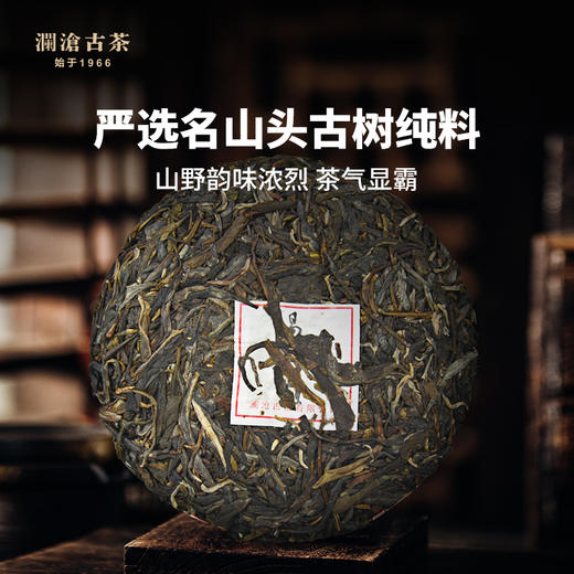 澜沧古茶易武正山2015年小饼云南普洱茶生茶古树春茶饼茶叶125g 商品图2