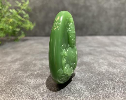 【御珠宫坊·传藏系列】碧玉观音牌 商品图4