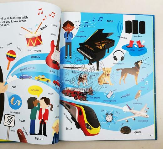 多林金德斯利1000个科学词 英文原版 1000 Words STEM 常用词汇 DK儿童科普英语单词学习书籍 精装 英文版进口原版书 商品图1