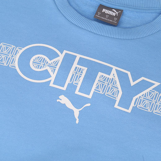 PUMA/彪马 曼城休闲运动款套头卫衣男76453201 商品图3