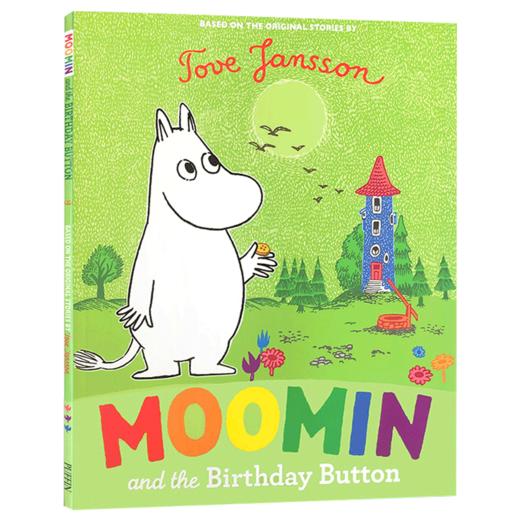 姆明的生日纽扣 英文原版绘本 Moomin and the Birthday Button 姆明和生日按钮 芬兰童话小说 小毛姆系列 儿童英语图画故事书 商品图3