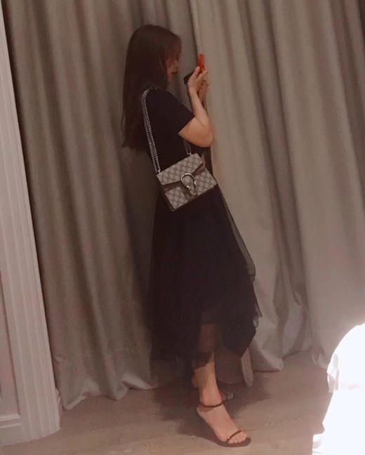 Gucci经典酒神包，尺寸也是很适合夏天的20厘米，实用又好看，可以放各种大手机，ding级原单 商品图2