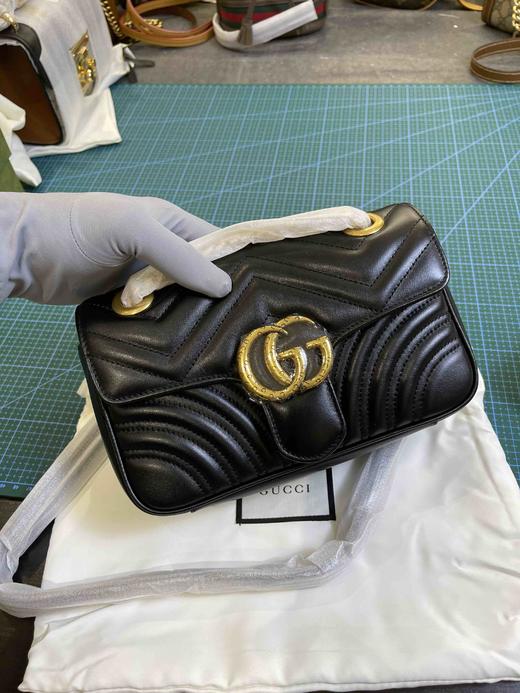 Gucci经典marmont 黑色，ding级原单，乱真无压力！ 商品图6